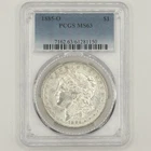 1885-O PCGS MS63 Morgan Silver Dollar $1 New Orleans Mint Uncirculated BU