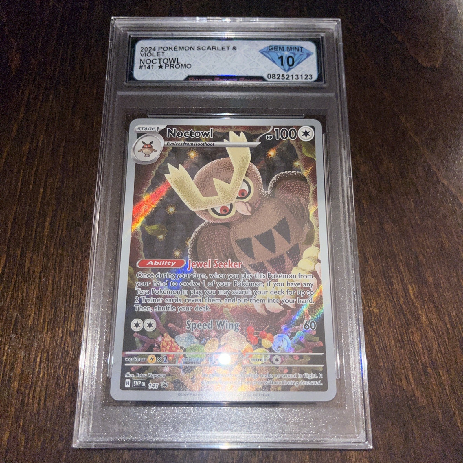 Noctowl 141 Sv: Scarlet & Violet Promo Cards Holo