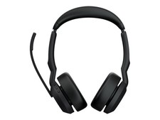 Jabra Evolve2 55 UC Stereo Headset on-ear Bluetooth wireless 25599-989-989