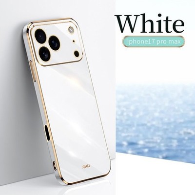 Ultra-thin Plating Soft back cover Case For iPhone 17/17 Pro Max Air 17 Pro