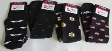 Lot 4 Freaker USA PragerU Babylonian Bee XY Unitus USA Flag Socks UNISEX
