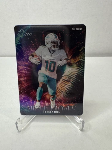 2023 Panini One Football Tyreek Hill Night Moves SSP Case Hit Dolphins