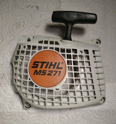 #ad #ad OEM Genuine Stihl MS271 271 Recoil Starter Cover *Working W New Rope $34.99