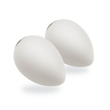 LP Egg Shakers - Glow In The Dark Pair with Cymbal Fusion Logo