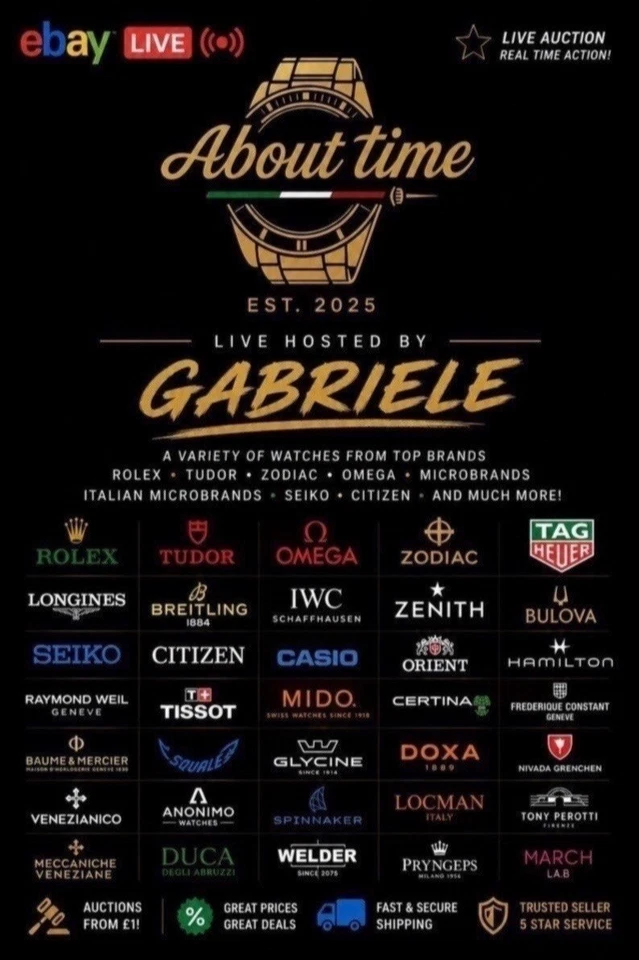 About Time St. Albans: Watch Deals Live (Vintage & Modern)