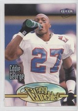 1999 Fleer Ultra Checklist Eddie George #249 0c4