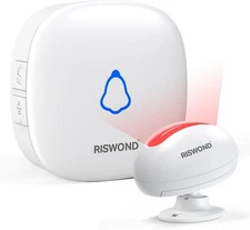 Wireless Motion Sensor Door 1 Receiver +1 Sensors, motion sensor doorbell 