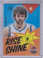 2012-13 Panini Past and Present Rise N Shine #51 Ricky Rubio - BSK