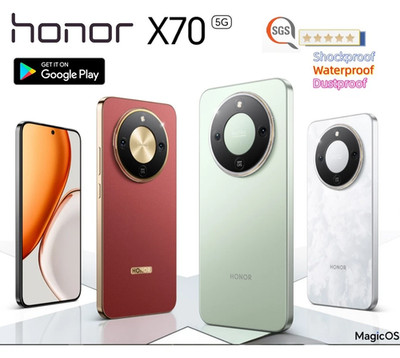 Honor X70 5G Mobiltelefon MagicOS 9, 120 Hz, 6,79 Zoll FHD+, Snapdragon 6 Gen4 
