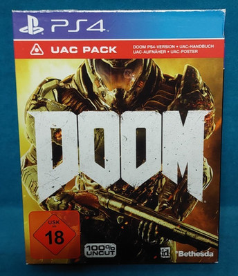 Sony PlayStation 4 Spiel - Doom UAC Pack. USK 18.