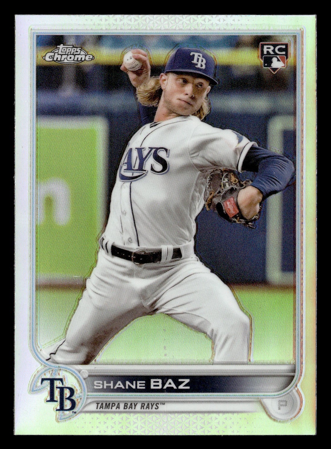 2022 Topps Chrome #201 Shane Baz Refractor NM