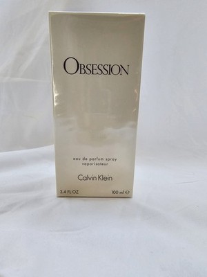 VINTAGE NIB OBSESSION BY CALVIN KLEIN EAU DE PARFUM SPRAY 100ML 3.4 OZ SEALED