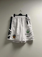 Valencia 2010-2011 Away Football Shorts (BNWT) L