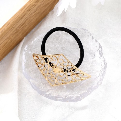 Metal Hair Tie Retro Hair Cuff Wrap Vintage Glossy Hair Rope for Women Girls HOT - Picture 21 of 31