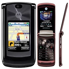 Original Motorola RAZR2 V9 2.2" 2MP Bluetooth MP3 Flip Unlocked 3G Phone