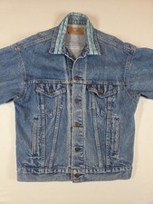 Vtg 70s 80s Levi's 70507 0218 Denim Trucker Jacket Medium Wash Blue Made In USA