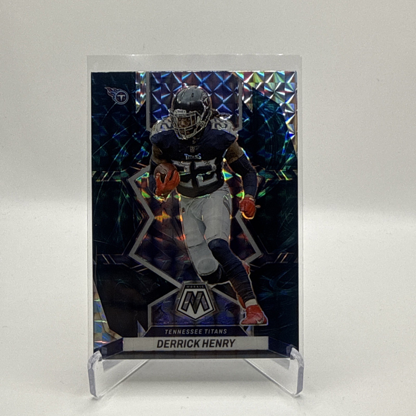 2022 Panini Mosaic Derrick Henry Genesis Prizm #190 Case Hit