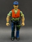 Vintage 1984 Hasbro G.I. Joe Cutter WHALE Hovercraft Pilot Action Figure 100%