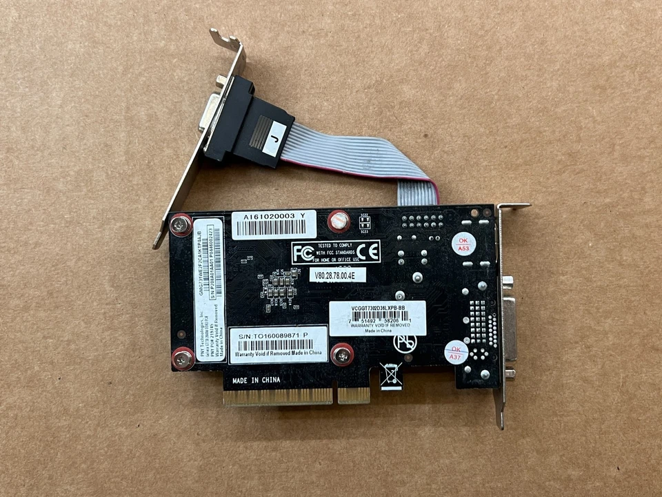 PNY NVIDIA GEFORCE GT 730 2GB PCI-E X8 VIDEO CARD HDMI VCGGT7302D36LXPB-BB - Image 2 of 4