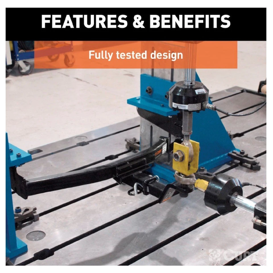 Curt Class 3 Trailer Hitch for 2006-2011 Mitsubishi Edeavor SUV 13113 Foto 4 de 4