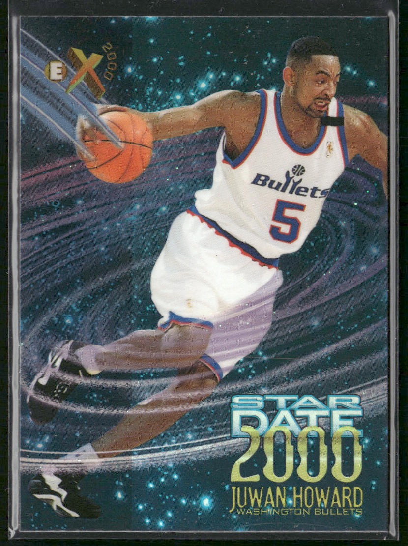 1996-97 E-X2000 #6 Juwan Howard Star-Date-2000