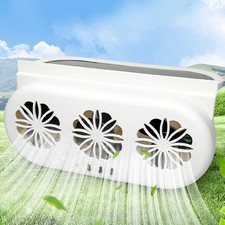 Air Circulation Vent Fan High Efficiency 5000RPM Strong Wind USB Or Solar