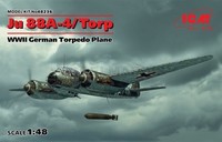 ICM 48236 1/48 Ju 88A-4 Torp/A-17, Wwii Deutsches Torpedoflugzeug