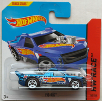 Hot Wheels Fig Rig Blaumetallic HW Race Neu/Ovp Track Stars Mattel Pickup Truck