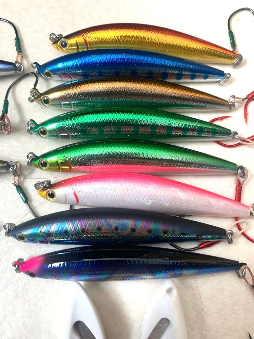 Fishing Lure Sakura trout lure jig minnow set of 12 - Image 6