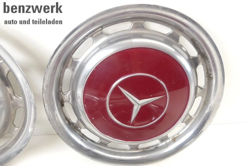 Mercedes W108 W116 W114 W115 W123 4X Radkappe Chrom 14 Zoll ORIGINAL 1154010324✔ - Bild 4 von 4