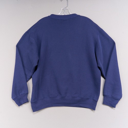 Vintage San Francisco Embroidered Sweatshirt Crewneck Sewn Spellout Hanes L - Picture 3 of 12