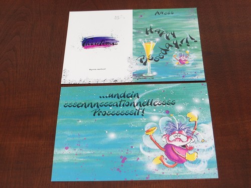 Diddl Karte TICKLETOONS Klappkarte Auswählen zwischen 1-56 NEU und unbenutzt - Picture 20 of 56