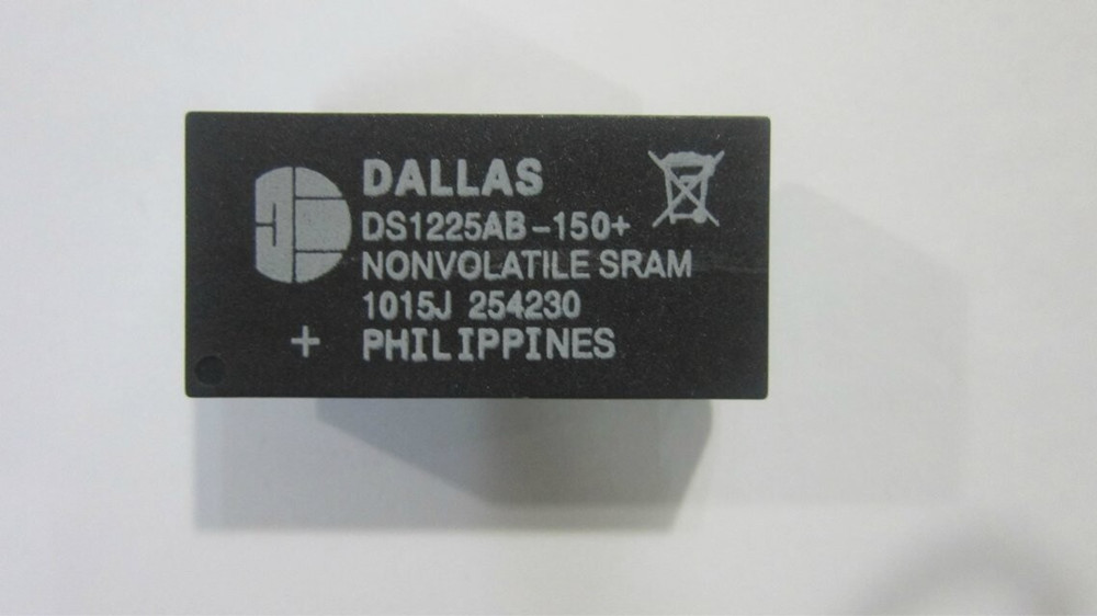 DALLAS DS1225AB-100 DS1225AB-100 EDIP-28 NVRAM 64k Nonvolatile SRAM DC# 1004C