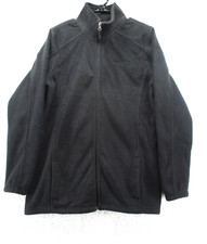 Magellan Outdoors Sz Xlarge Black Fleece Jacket Full Zip Women's