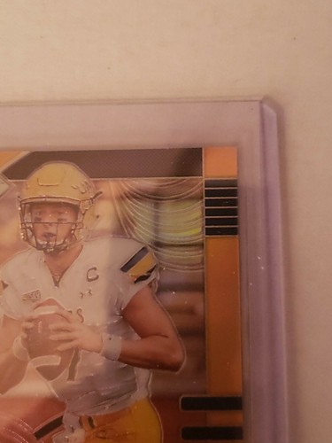 JACOB KNIPP 2020 PRIZM DRAFT PICKS GOLD PRIZM ROOKIE AUTO #'D 015/149 INVEST🏈🏉 - Picture 4 of 12