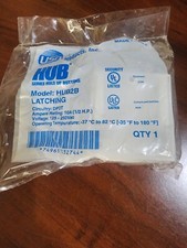 As Is United Security Products HUB2B  Hold Up Button Latching DPDT 10A 2100