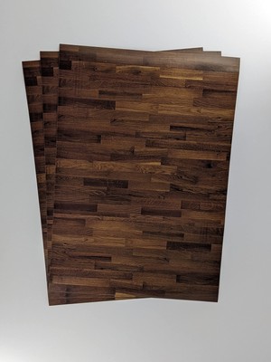 Revêtement De Sol Autocollant Pour Maison De Poupée - 3 Feuilles A4, échelle 1:12, Motif érable