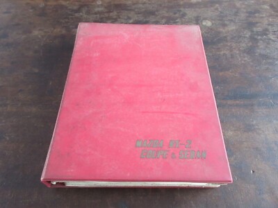 Mazda RX-2 RX2 1970 Parts catalog List Ersatzteilliste Teilekatalog