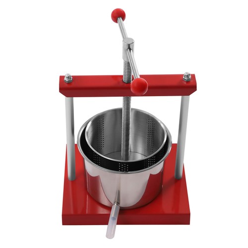 6L/1.6Gallon Stainless Steel Cheese Tincture Herb Fruit Wine Manual Press New - Bild 8 von 10