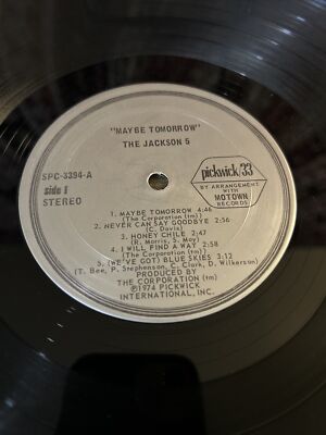 The Jackson 5 – Maybe Tomorrow - VG/VG | eBay