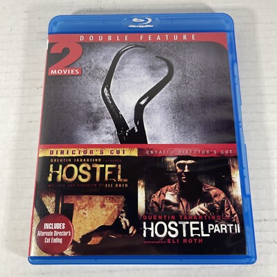 Hostel & Hostel 2 Blu-ray Double Feature W/ Director's Cut Unrated Horror