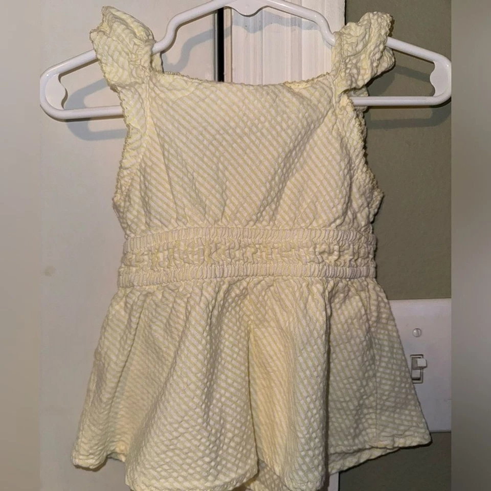 Vestido vintage especial bebé orgánico 100 % algodón 6/9 m nuevo sin etiquetas Foto 4 de 4