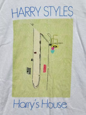 Harry Styles Harry  s House One Direction Rare Medium Abstract Merch Tee Shirt