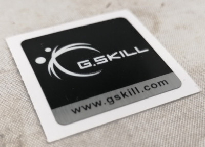 G.SKILL Case Badge Sticker Decal Logo
