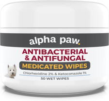 - Antibacterial  Antifungal Wipes for Dogs  Cats With Chlorhexidine  Ketocon