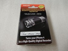 TASCAM iM2 for iPhone/iPad/iPod touch NEW IN BOX, Black