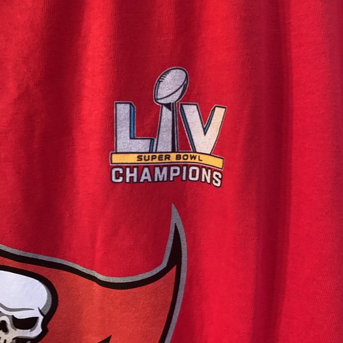 Fanatics Tampa Bay Buccaneer's Super Bowl LIV #12 Brady T-Shirt Herren Gr. 5X rot - Bild 5 von 7