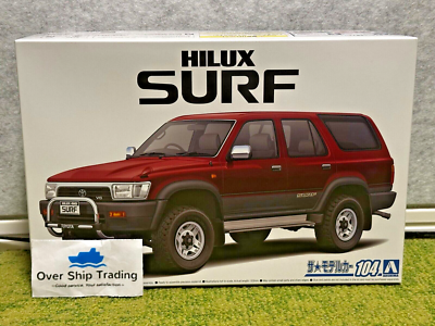 Aoshima No.104 Toyota VZN130G Hilux Surf SSR-X Wide Body 1/24
