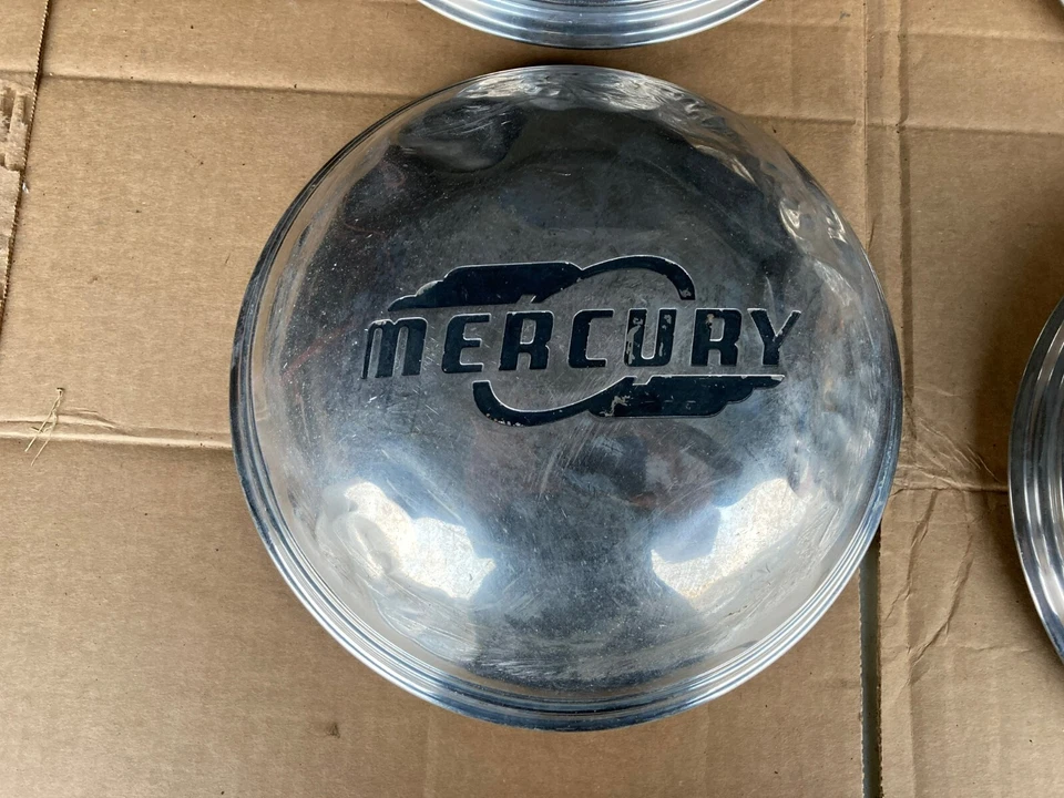 Conjunto de 4 calotas de artilharia para cachorros Ford Mercury 1946 - Imagem 3 de 4