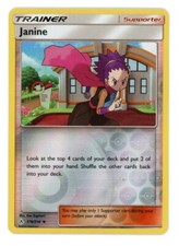 Janine Reverse Holo 176/214 Unbroken Bonds Pokemon Card
